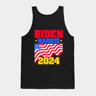 Biden-Harris 2024 for Dark Backgrounds Tank Top